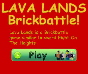 Lava Lands Brick Battle!