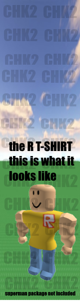 get the Roblox Logo TShirt!