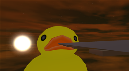 Cart Ride Into The Epic Duck!